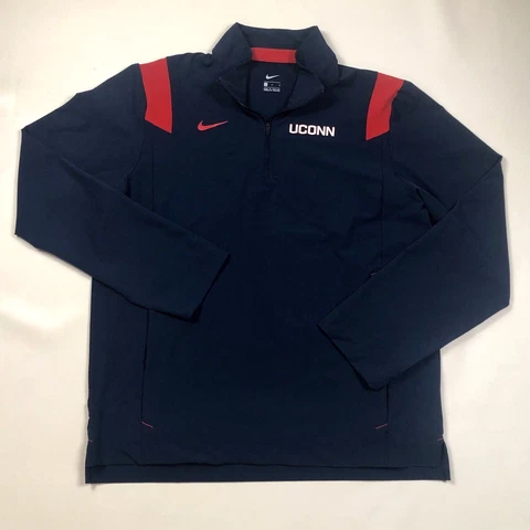 UConn Connecticut Huskies Nike Coach’s Sideline 1/4 Zip Pullover Size Large Cover