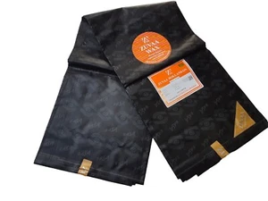 6 Yards / 5,48 Meter garantiert afrikanischer Stoff mit Wachsdruck und Design - Bild 1 von 9