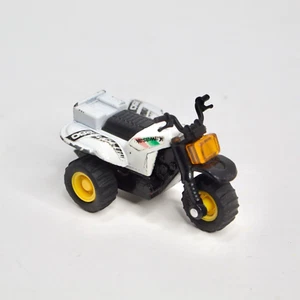 Vintage Toy Trike Kawasaki 250 3 Wheeler Macau c1980s 774BA White 4" - Picture 1 of 5