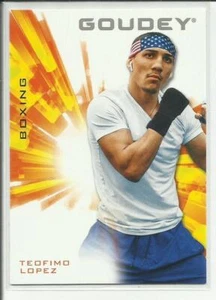 2021 Goodwin Champions Goudey #G47 Teofimo Lopez Boxer - Picture 1 of 2