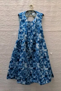 New New York & Company Sleeveless Floral Flare Dress Sz 2XL - Picture 1 of 10