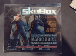 1993 SKYBOX SUPER MARIO BROS FACTORY SEALED TRADING CARD BOX - Picture 1 of 4
