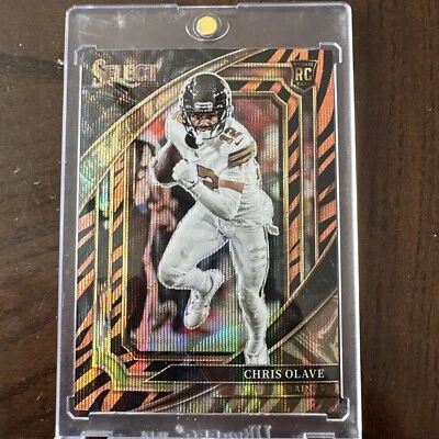 22 NFL Select Chris Olave Tiger Rc - Image 1 of 4