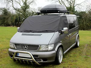 Mercedes Displayabdeckung Benz Vito W 638 Verdunkelungsrollo Frostfolie Deluxe - Bild 1 von 6