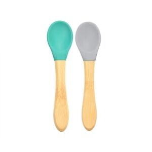 MINIKOIOI spoons 2 pcs. Green and Grey 101060006