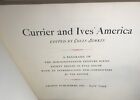currier and ives america 1952 Print Book 15x12"