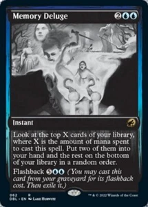 MTG MEMORY DELUGE EXC - DILUVIO DI RICORDI - DBL - MAGIC - Bild 1 von 1