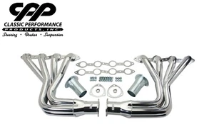 CPP Mustang II 2 IFS Ceramic Coated LS Conversion Swap Headers LS1 LS3 - Picture 1 of 8