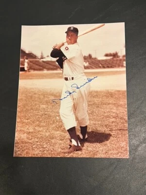 Duke Snider Hand Signed 8x10 Photo Baseball Brooklyn Dodgers - Image 1 of 2