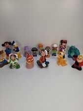 6" Disney Characters Baby Rubber Bath Toys Lot of  16