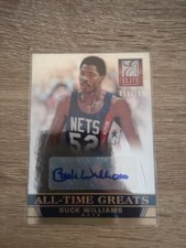2013-14 Buck Williams Panini Elite - All-Time Greats Signatures #14/199
