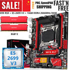 X99 Rs9 Motherboard + Xeon E5 2699 V3 Cpu Lga 2011-V3 16Gb Ddr4 2666Mhz Ram Kit