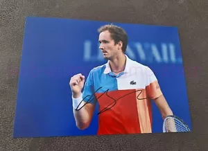 DANIIL MEDWEDEW MEDVEDEV - RUS - SIGNED IN PERSON AUTOGRAMM AUTOGRAPH 20x29 CM - Bild 1 von 1