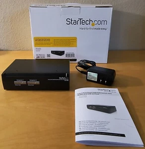 StarTech - 2 Port Steel USB KVM Switch with Audio / USB 2.0 Hub - Picture 1 of 4