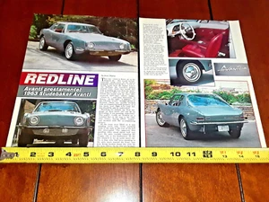 1963 AVANTI ORIGINAL 1993 ARTICLE - Picture 1 of 12