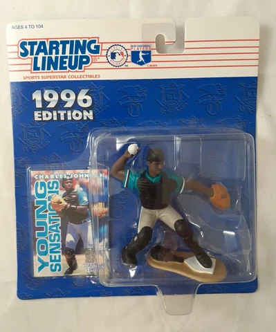 1996 CHARLES JOHNSON -Starting Lineup Figure - Florida Marlins@112 Cover