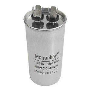 Condensador universal 35 MFD 35/5 uF 370 o 450 voltios CBB65 50/60Hz para motor de CA - Imagen 1 de 4