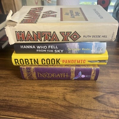 Lot Of 4 Fantasy/sci-fi/thriller/adventure - Pandemic, Inkdeath And More Foto 1 de 4