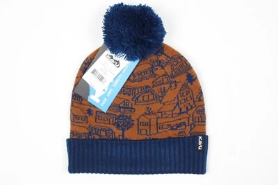 Gorro Kavu adulto Herschel It Takes a Village talla única para la mayoría marrón azul Foto 1 de 3