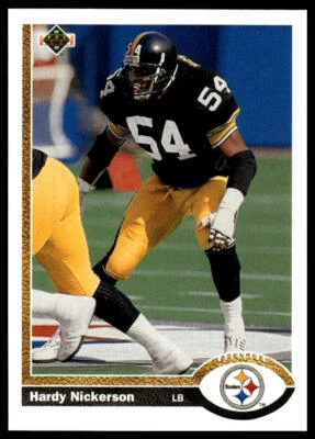 1991 Upper Deck #521b Hardy Nickerson - Image 1 of 2