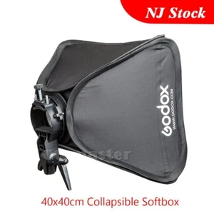 US Godox 40cmx40cm Bowens Soporte Plegable Softbox para Cabezal de Flash Rectangular - Imagen 1 de 11