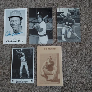 1980er Baseball Autogramm Fotos (5) - ZENTRIERT & SCHARF! Otis, Wise, Andere - Bild 1 von 1