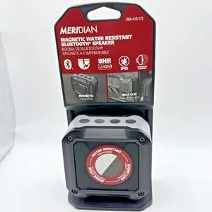 Potente altavoz portátil magnético Bluetooth 5.0 resistente al agua IP55 negro - Imagen 1 de 6
