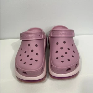 Crocs Zoccoli Donna Viola Mega Crush / Taglia - M5, W7 - Foto 1 di 18
