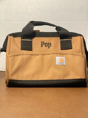 Bolsa de ferramentas Carhartt Trade Series, média, marrom Carhartt personalizada para POP 13" - Imagem 1 de 4