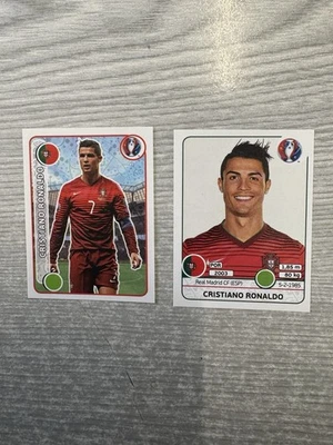 Panini Stickers. Euro France  2016.  Cristiano Ronaldo. Portugal - Image 1 of 2