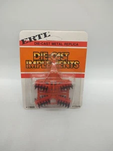 Vintage Ertl Allis Chalmers Orange Folding Wing Disc 1:64 Scale 1989 1948 - Picture 1 of 2