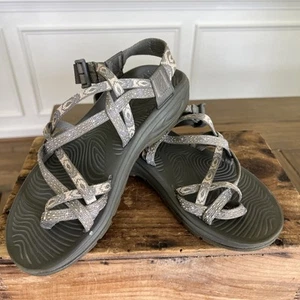 Chaco Sandals Women's Size 8 Gray Purple Z/Volv X2  Orb Sport Water Hiking - Picture 1 of 10