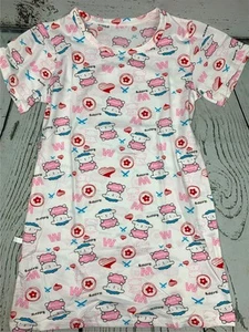 Kids Girls Granny Gown Nightgown Pajamas 7 to 8 - Picture 1 of 2