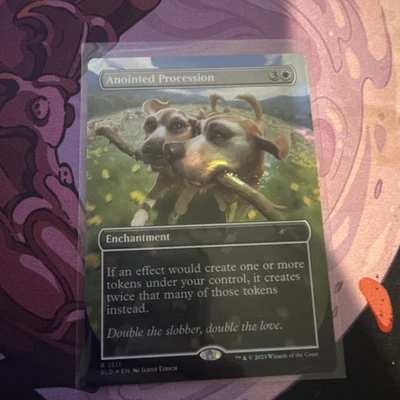 Anointed Procession (1511) Foil / Secret Lair Drop  Raining Cats & Dogs SLD - Image 1 of 4