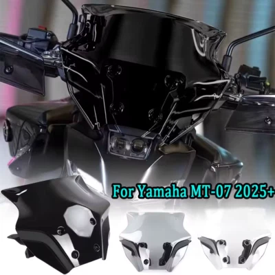Parabrisas delantero deflector de viento carenado inferior para Yamaha MT-07 2025 Foto 1 de 4
