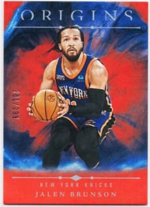 2024-25 Panini Origins Red /299 Jalen Brunson #57 - Picture 1 of 2