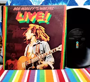 Bob Marley & the Wailers Live Original 1975 Island Records ILPS-9376 STERLING LP - Picture 1 of 9