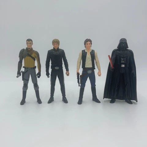 Lot of 4 Hasboro Star Wars Figures Cover