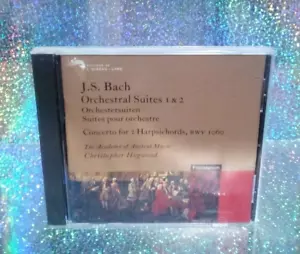 (2-180) "J.S. BACH: ORCHESTRAL SUITES 1 & 2 / CONCERTO FOR 2 HARPSICHORDS" CD - Picture 1 of 7