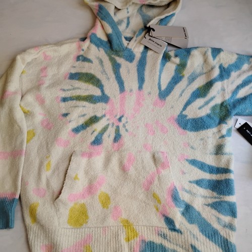 Palm Angels Felpa con Cappuccio Piccola Tie Dye Cotone Spazzolato Candy Pullover Unisex Nuova
