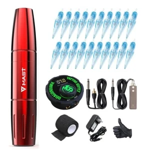 Dragonhawk Mast Magi Pen Kit dual mode power supply 20pcs WJX Cartridges - Picture 1 of 5