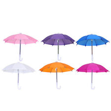 6PCS Mini Umbrella Toy Prop Kids Umbrella Model Decorative Umbrella Adorn