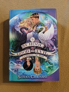 School for Good and Evil: A Crystal of Time, Chainani, SIGNED 1st Edition, HC/DJ - Picture 1 of 12