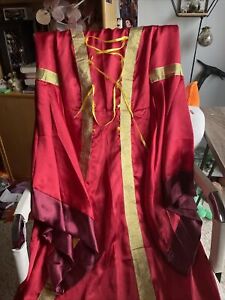 RESERVED Medieval Costume Dress - Fabric For Scrap or Arts & Crafts