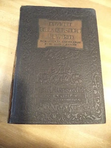 Difficult Bible Questions Ans H Sandison 1927 Two Volumes in One vintage old - Picture 1 of 12