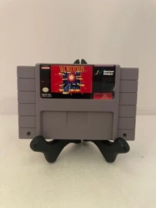 Wordtris (SNES, 1992) Cosmetically Flawed Cleaned Working - Picture 1 of 9