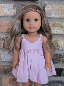 Runa Custom American Girl Doll OOAK Brown Hair Blue Eyes Jess Mold Kanani - Picture 1 of 5