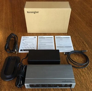 Kensington SD5800T Thunderbolt 4 and USB4 Quad 4K Display Docking Station - Picture 1 of 18