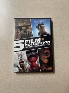 5 Filmsammlung: Denzel Washington (DVD, 2015, 5-Disc-Set) gereinigt und getestet - Bild 1 von 3