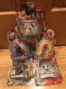 Figura de acción Justice League Figz Serie 2 Flash Wonder Woman Cyborg Superman DC - Imagen 1 de 9